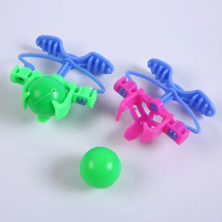 5pcs Fashion Outdoor Sports Funny Interactive Games Toy Mini Trickster Toy Claccis Creative Ejection Ball Toys For Kids Gift 4
