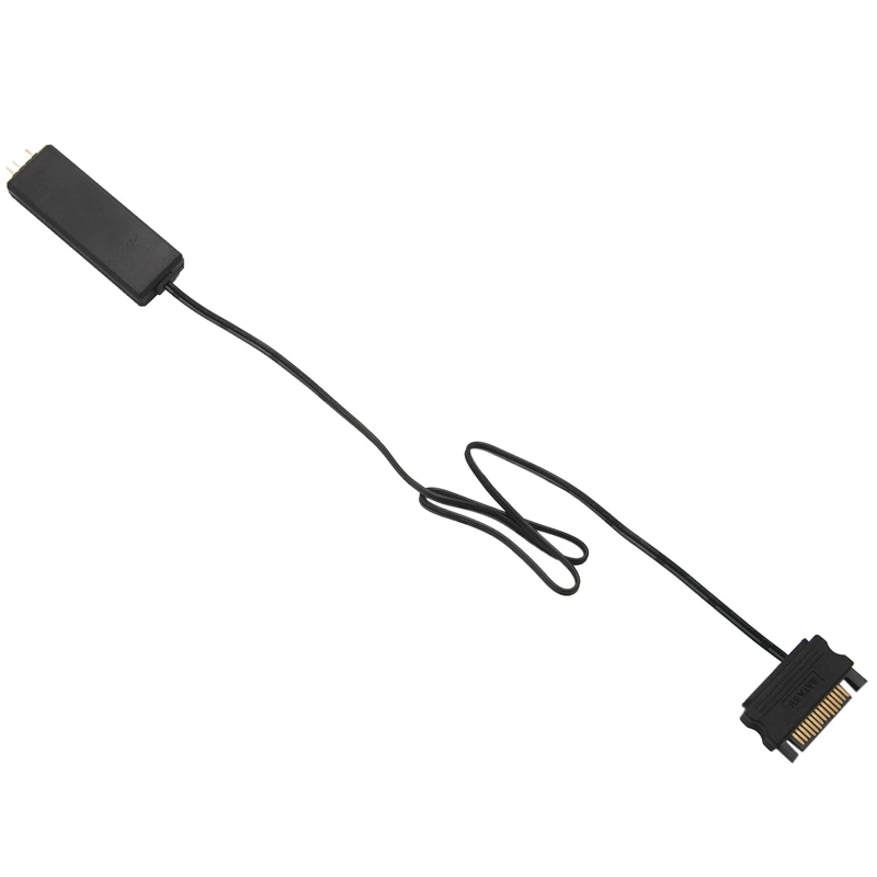 

5V Gorgeous ARGB Controller SATA 3-Pin Power Supply Desktop Computer Case Remote Fan LED Water Cooler For LED Lighting