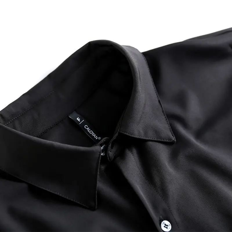 ARENS Black Gothic Blouses Vintage Casual Streetwear Harajuku Shirt Spring Autumn Oversized Asymmetrical Top Punk Long Sleeve 5