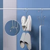 Household Shoes Drying Rack Hanger Hook Stainless Steel Hanging Shelf Organizer Space Saving Home Wardrobe Storage 4