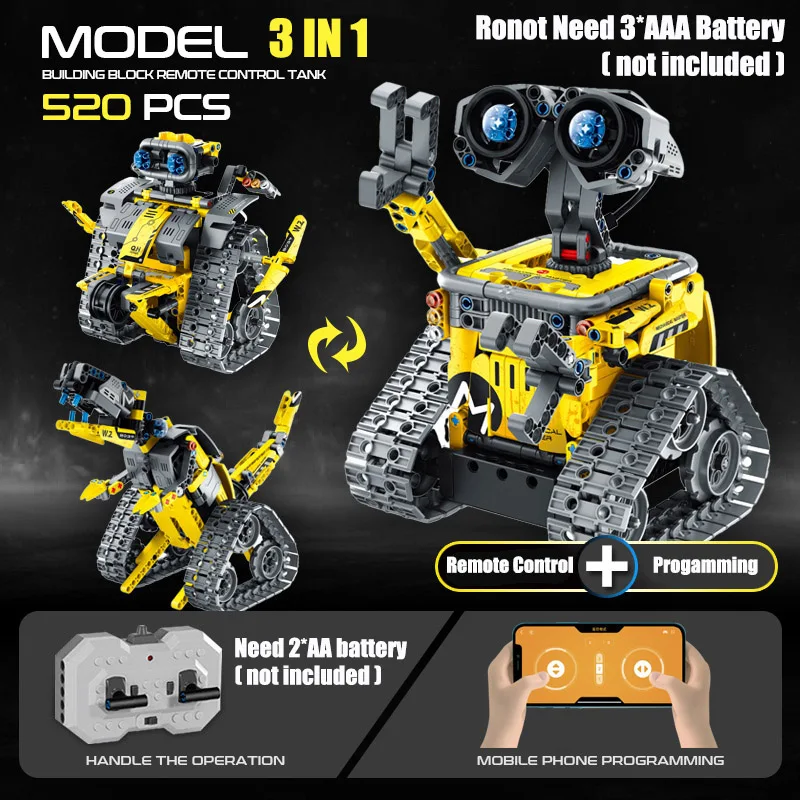 Building Kit Robot Bulldozer Toy LEGO Technic Heavy-Duty Bulldozer