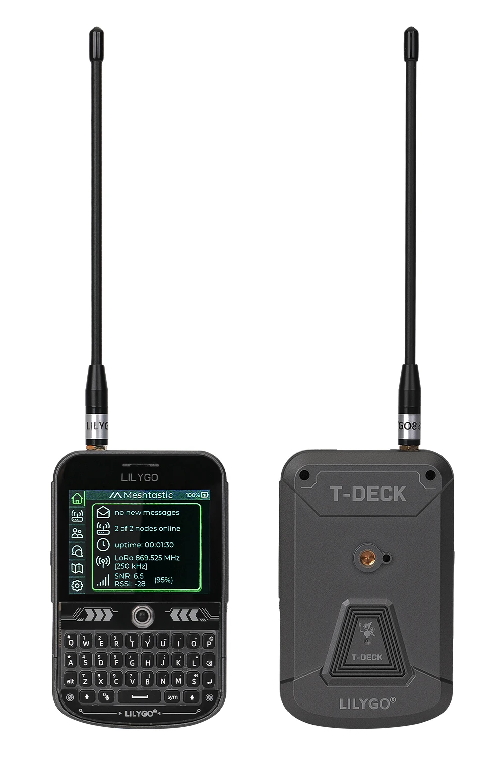 LILYGO T-Deck Plus Lora Mesh Radio with ESP32-S3 GPS LoRaWAN for Meshtastic Pock