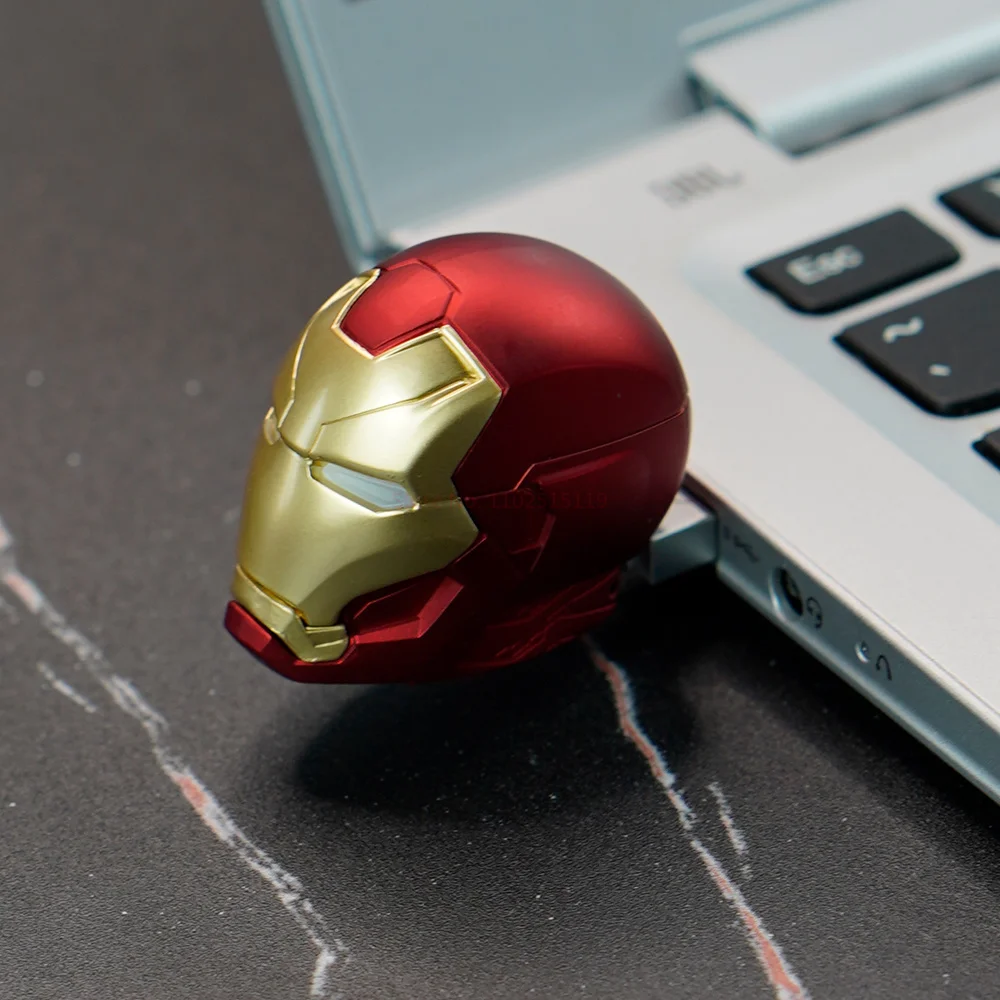 

New Marvel 3.0 Cartoon Spiderman Iron Man Usb Flash Drive Real Capacity Cute Pen Drive 4g 8g 16g 32g Limited Edition Flash Memor