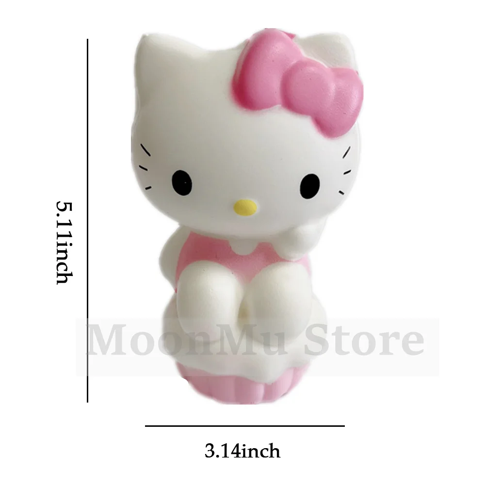 Hello Kitty + Friends Squish'Um Figures : Complete Set of 8 - New Loose a35