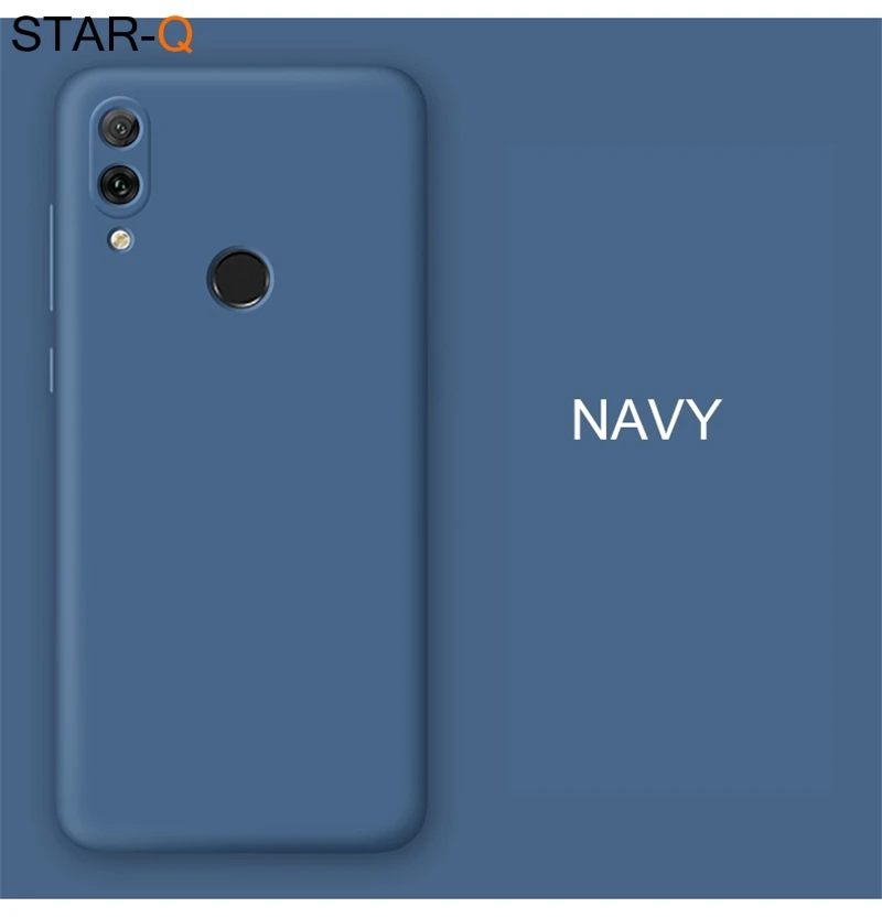 Luxury Liquid Silicone Soft Back Phone Case - Premium Protective Cover for Xiaomi Redmi Note Series