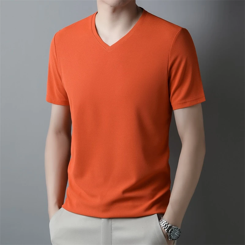 PlatiNum Waffle V-Neck T-Shirt Comfort Features