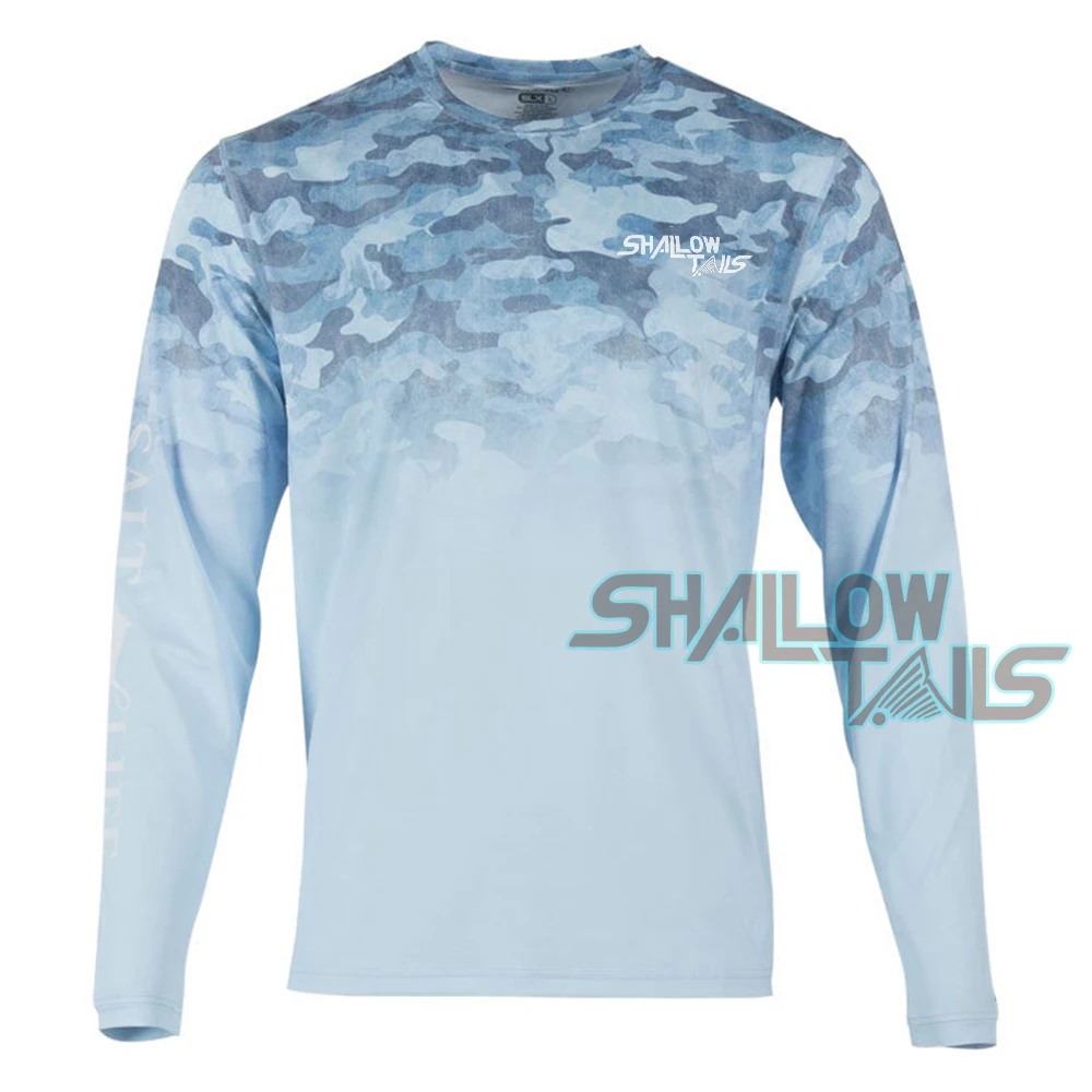 

Shallow Tails Fishing Shirts Long Sleeve Quick Dry Sweatshirt Summer Dresses Breathable Jersey UV Peformance Fishing Clothing