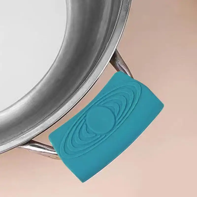 Silicone Assist Hot Pan Handle Holder Skillets Handle Silicone Sleeve Anti-Slip Pot Grip Sleeves For Home Outdoor