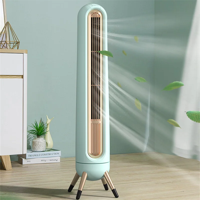 

Tower Fan Air Cooling 80CM Heigt Floor Fan For Home Quiet Bladeless Fan Ventilador With Remote control Bladeless Electric Fan