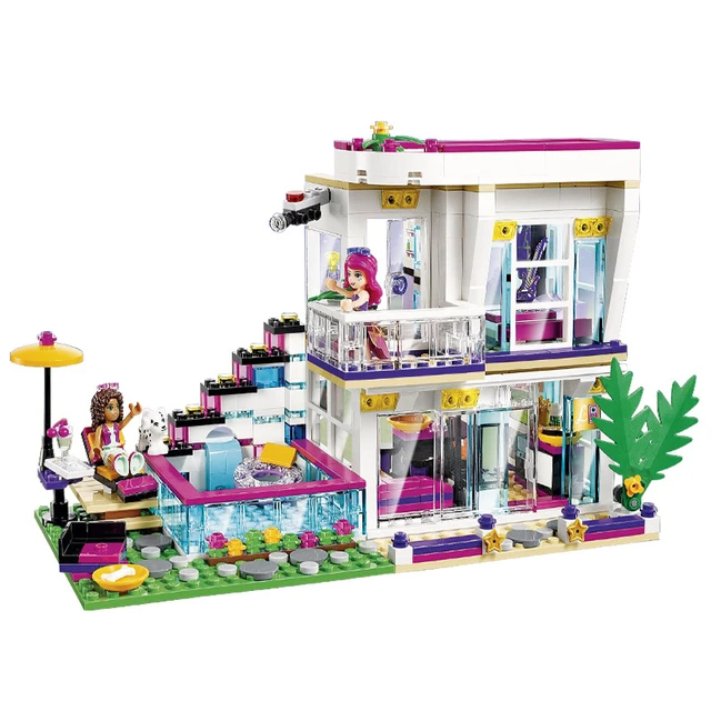 Lego Friends Livi Pop Star House | Blocks Friends House Star | Friends  Blocks Pop Star - Blocks - Aliexpress