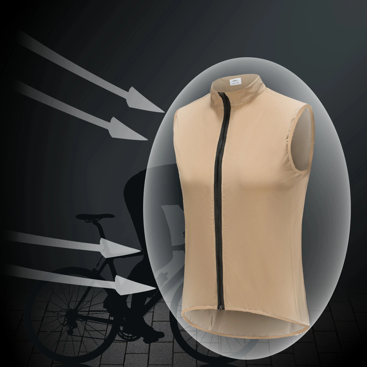Cycling Shirt Men Windproof Waterproof Spring Summer Cycling Sleeveless Jacket Bicycle Clothing Bike Mtb Vest Jersey