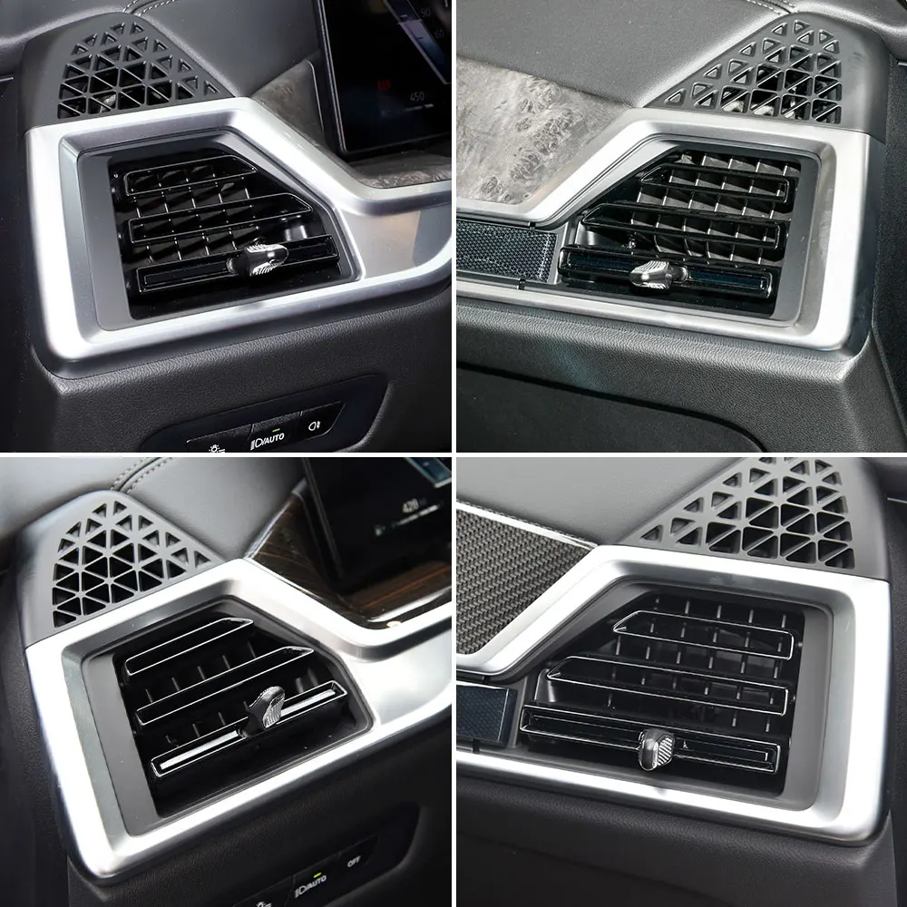 자동차 전면 좌측 우측 에어 벤트 그릴 클립 트림 부품, A/C 콘센트 수리 키트, BMW G05 G06 G07 G09, BMW X5 X6 X7 2023-2025