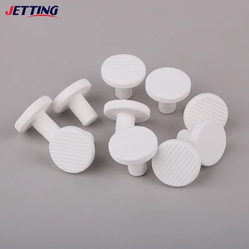 10pcs/set Fish Tank Coral Base T Shaped Aquarium Coral Support Ceramic Stand Plug Reproduction Base Frag Rack fish tank ornaments fish tank decorations aquarium ornaments mini landscape ornaments