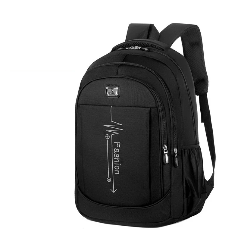 Men's backpack - large capacity, adjustable shoulder straps, multiple compartments, suitable for school, travel, and work, trave