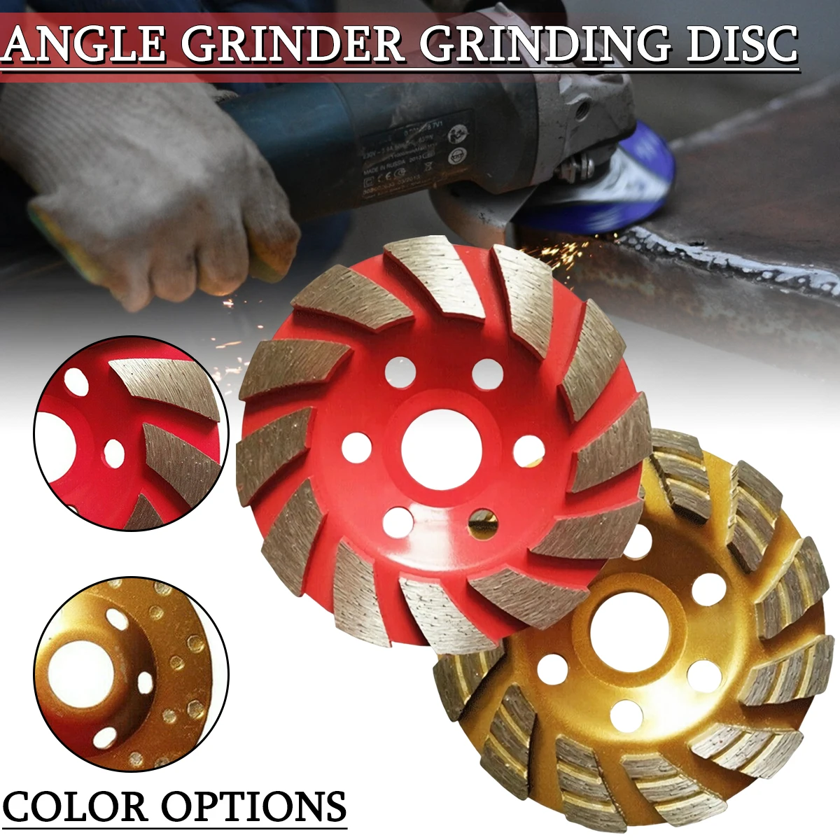 

100 Mm Diamond Grinding Wood Carving Disc Wheel Disc Bowl Shape Grinding Cup Concrete Granite Stone Ceramic Cutting Disc Tool