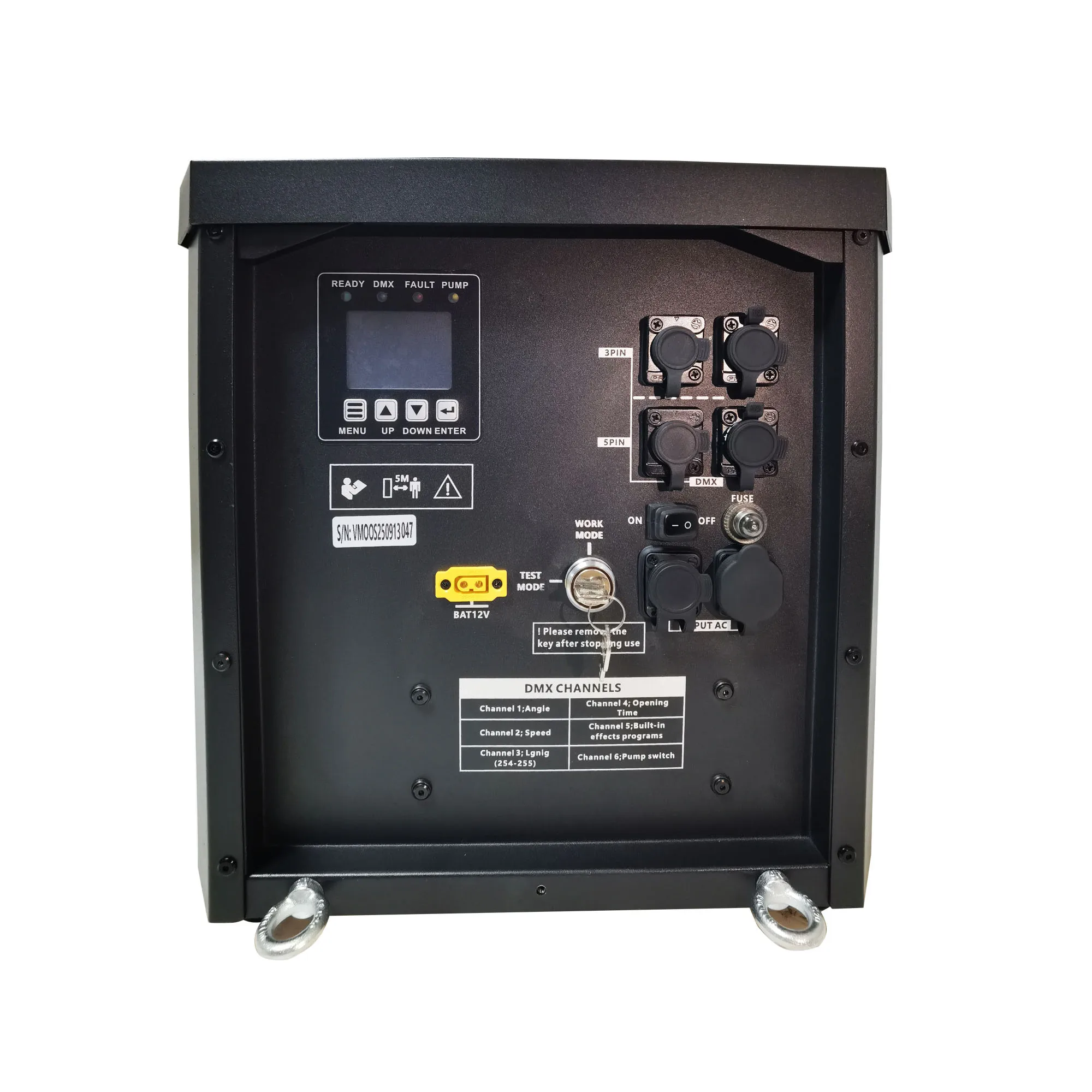 Newest 320W Stage Flame Machine Single Head Fire Jet Effect DMX512 Dynamic Flame
