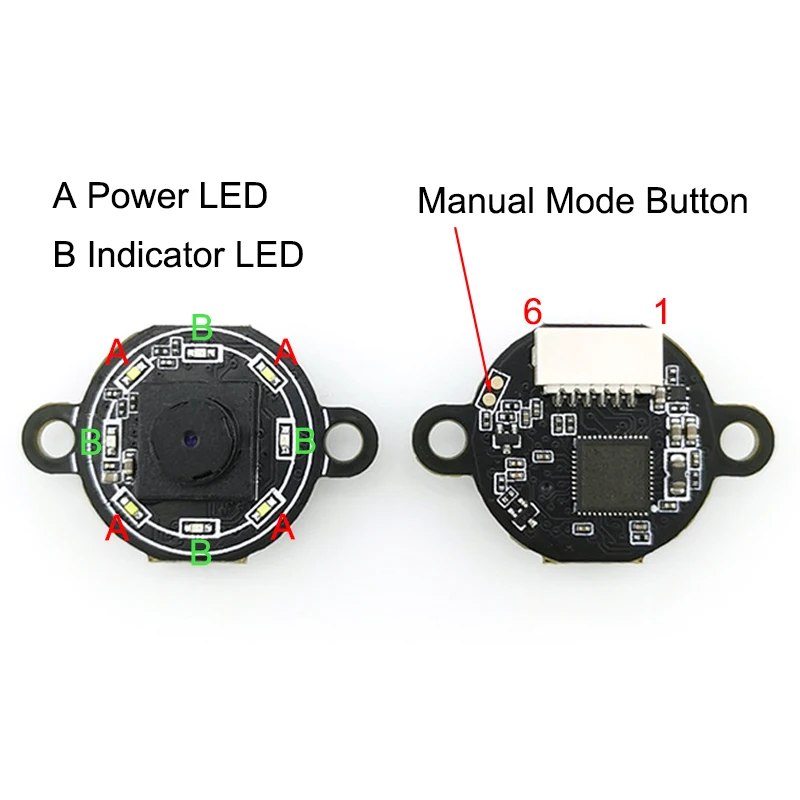 GM861XS-0 Small DC5V UART/USB Interface 1D/QR/2D Bar Code Scanner QR Code Scanner Module With White Green LED For Arduino Linux