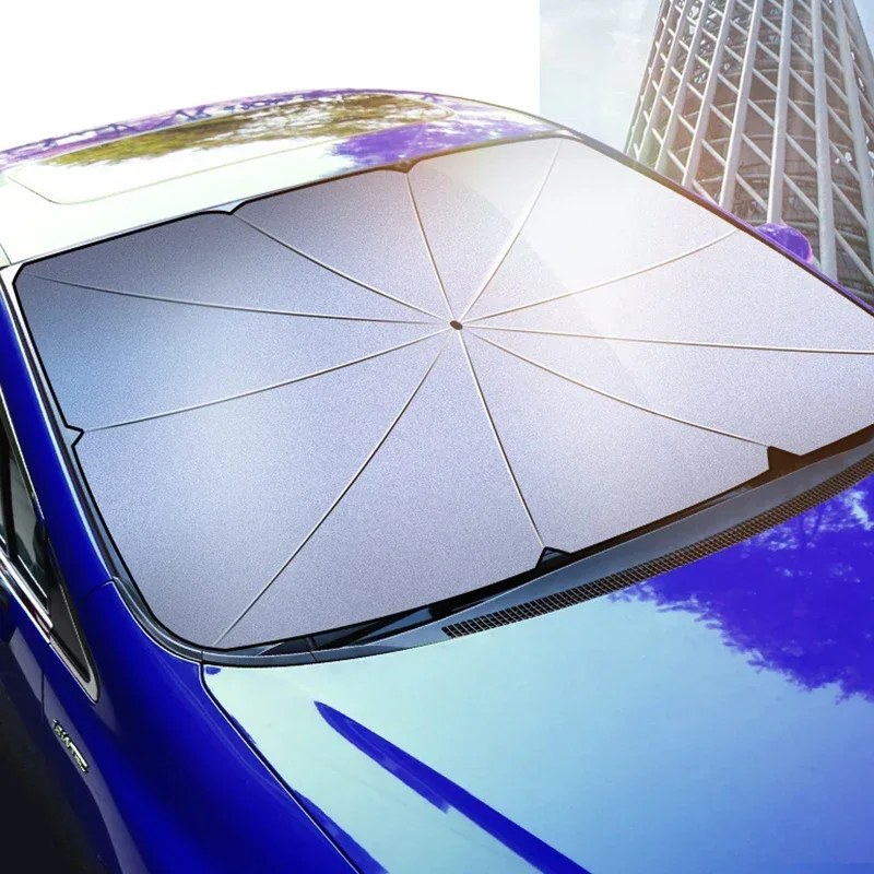 

Sun Protection Umbrella Car Sunshade Umbrella Car Sun Shade Protector Parasol Sun Interior Windshield Protection Accessories