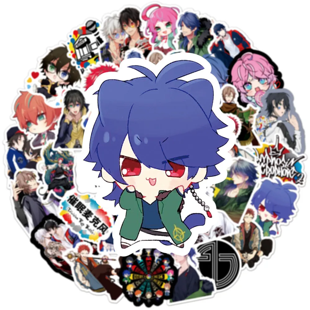 

10/50pcs/pack Hot sale Hypnosis-Mic Graffiti Stickers For Notebook Motorcycle Skateboard Computer Mobile Phone Decal
