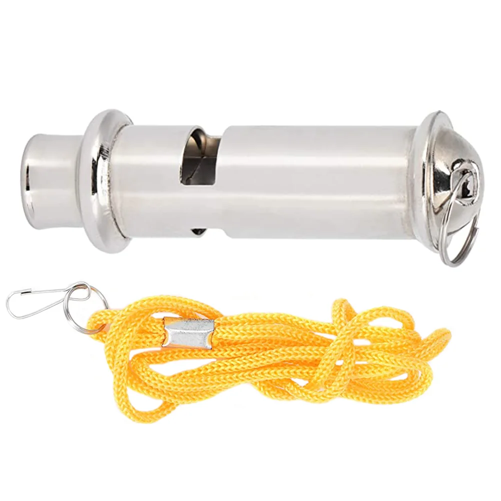 3 Pcs Pigeon Whistle Bird Training Stainless Steel Pet Useful Emergency Football Match