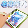Magic Water Doloring Book Reusable Coloring Book Children's Drawing Toys Early Childhood Toys for 2-6 Years Old Girls Boys Gifts 2