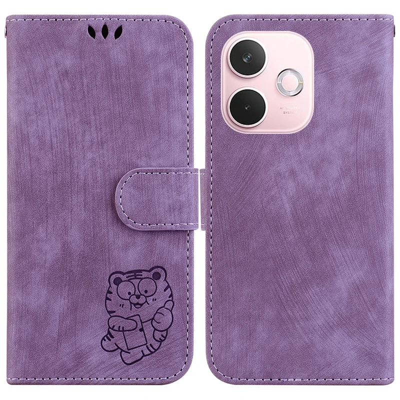 Solid Color Leather Flip Stand Wallet Phone Case Cover
