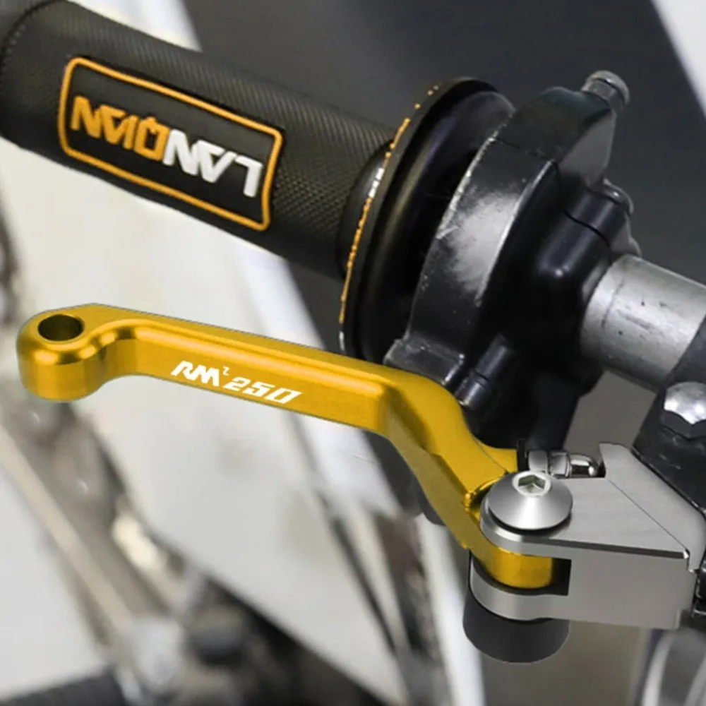 

Dirt Bike Motocross Foldable Pivot Brake Clutch Lever Handle Levers For SUZUKI RM85 RM125 RM250 RMZ250 RMZ450 RMX250R RMX250S