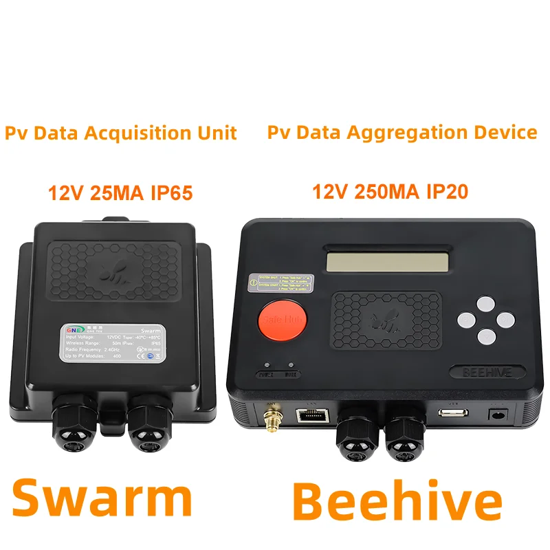 Swarm + Beehive Solar Pv Data Aggregation Device Supporto Wifi/Accesso A Internet Per Ottimizzatore Di Potenza E Monitoraggio E Spegnimento Rapido