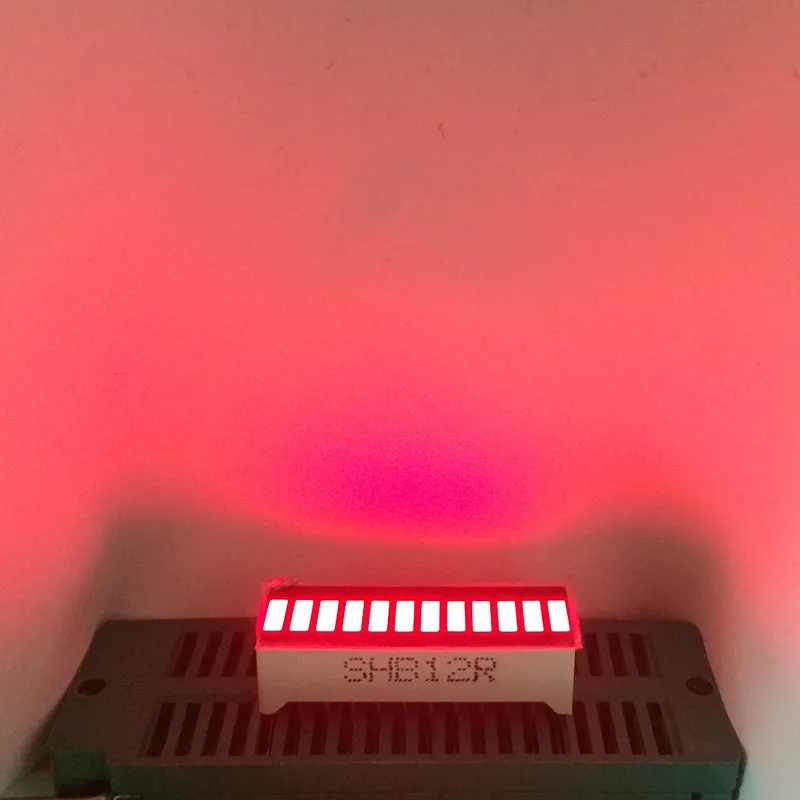 5pcs LED Display 5 8 10 12 Segment Bar Graph Red Green Blue White Yellow Numbers Signs Cube Bars Graphics Bar-Graph Module DIY led digital tube display led video display panel