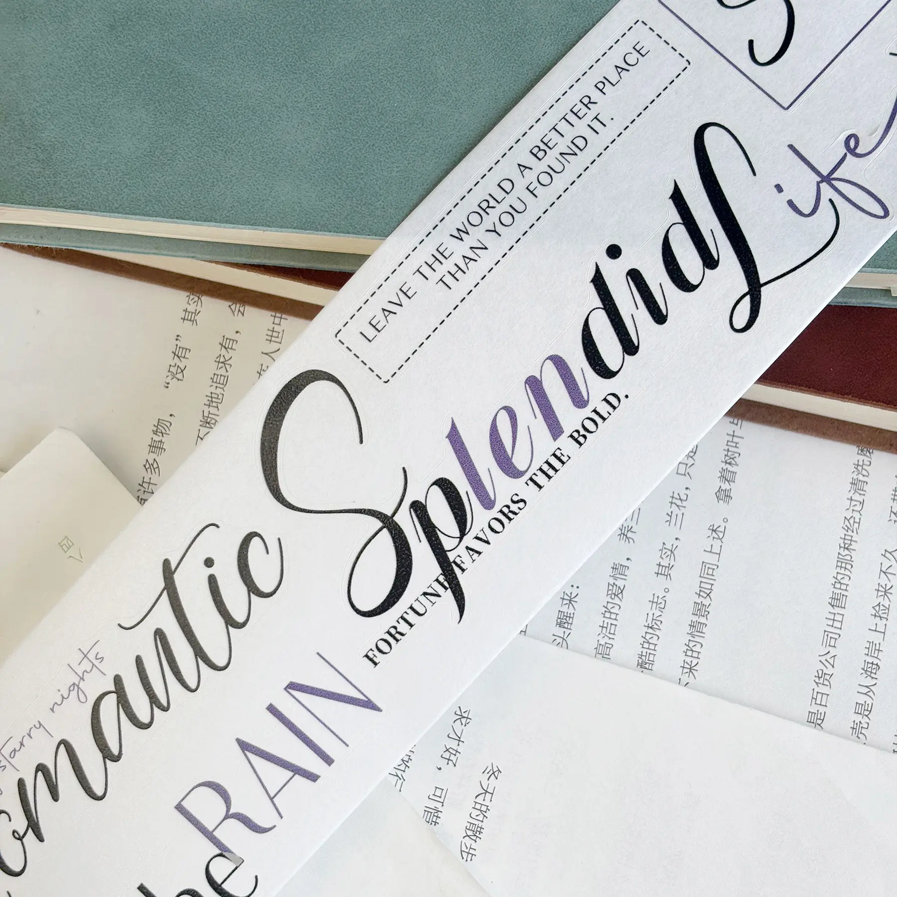 3.26 와시 테이프 종이 펫 영어 문자 타이틀 DIY 저널 스티커 재료 캐리 드림