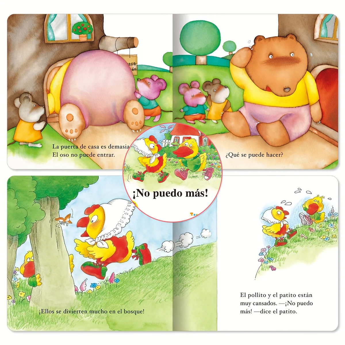 10 – Buchset mit spanischen Bilderbüchern für Kinder zum Spaßlernen. Spanische Kindergeschichtenbücher – Detail 3