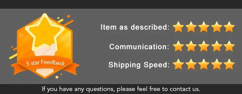 Item Description, Communication, and Shipping Speed