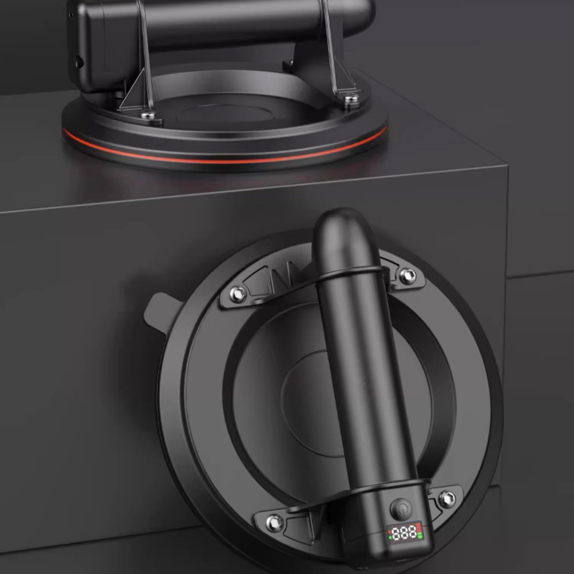 8 Inch 250kg Loading Capacity Air Pump Electric Vacuum Suction Cup Heavy Duty Vacuum Spreader Tile Adsorption Glass Lifting vacuum suction cup vacuum sucker