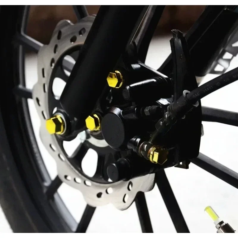 30Pcs Motorcycle Screw Decoration Cover Plating Cap Colored Nut Cover Motorcycle Accessories For Car Motor Scooters Electric