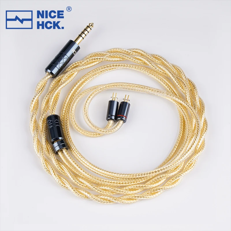 

NiceHCK CoaxialSir Ultra Furukawa Медный Серебряный сплав + 8N медная фольга + посеребренный кабель 3,5/2,5/4,4 мм MMCX/2Pin для выступлений 8