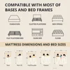 14 inch Firm Mattress, Memory Foam Mattress with Cooling Cover, Bed in a Box, CertiPUR-US Certified, Breathable and Supportive 6