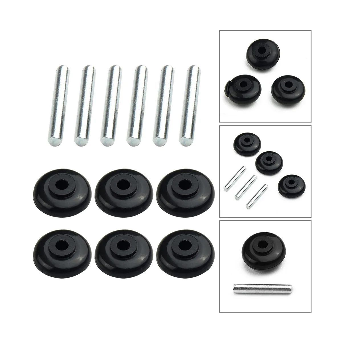 Rulli Per Assi Piccole Ruote Per Dyson Dc35 Dc44 Dc45 Dc59 Dc62 V6 Sv03 Sv05 Sv06 Sv07 Teste Di Alimentazione Sottovuoto Teste Motorizzate