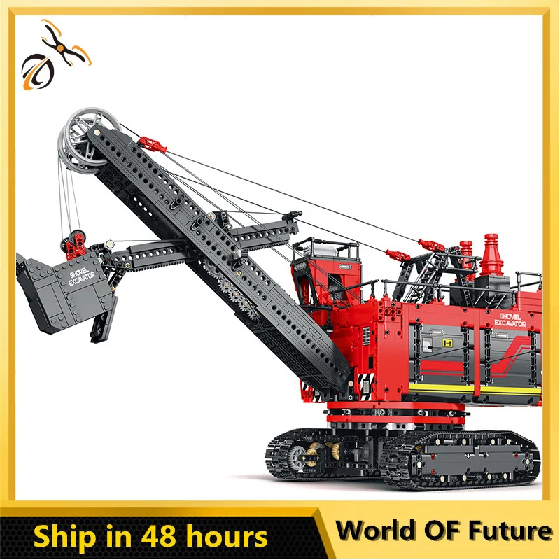 

City Remote Control Power Shovel Engineering Vehicle Building Blocks Technical Construction RC Car Bricks Toys For Adults Gifts