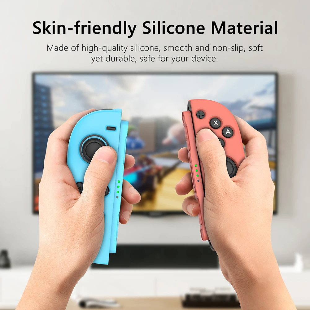 For Nintendo for Switch 2 Joy-Con Controller Hand Grip Case Anti-Slip Protective Case Protective Controller Case Cover for NS 2