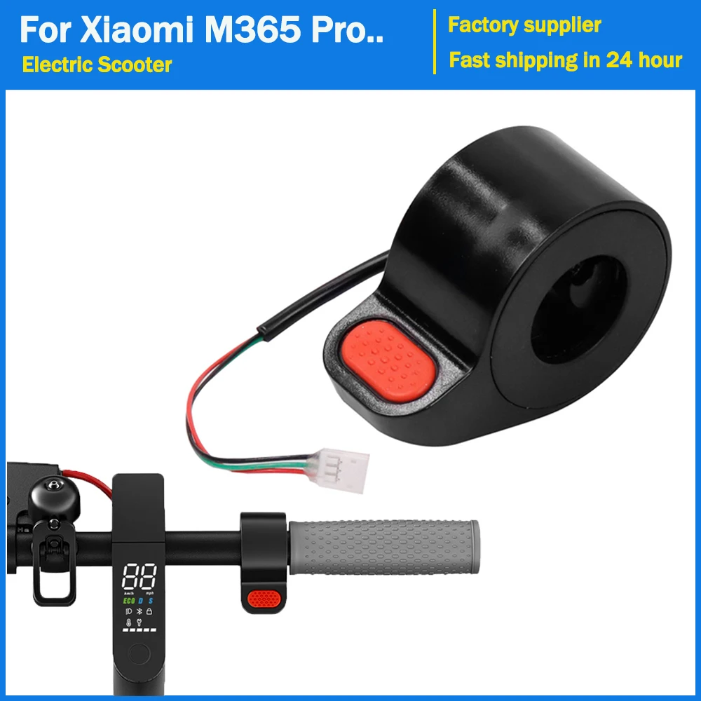 Classic Accelerator Thumb Throttle Acceleration Accessori Per Xiaomi M365 Pro/Pro2 Red Pushbutton Speed Control Replair Parts
