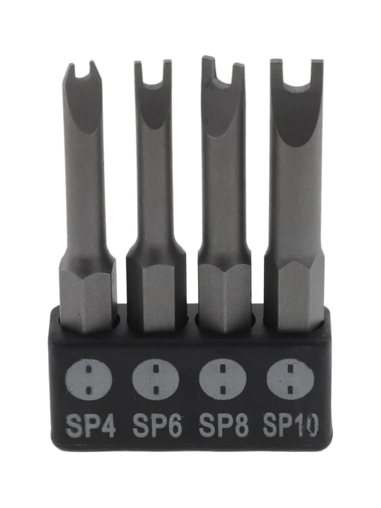 50 mm Länge, speziell geformter Schraubendreher-Satz, U-förmiges Y-Typ-Dreieck, dreieckiges inneres Kreuz, Schraubendreher-Bit, Handwerkzeug – Detail 5