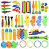 Summer Children Swimming Octopus Pool Diving Toys Water Sports Water Play Toys Diving Stick Gem Set Underwater Grabbing Toys DDJ 2