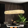 Modern Crystal Chandelier Dining Room Decor Pendant Hanging Light Fixtures For Living Room Ceiling Lamp Lustre Home Decoration 4