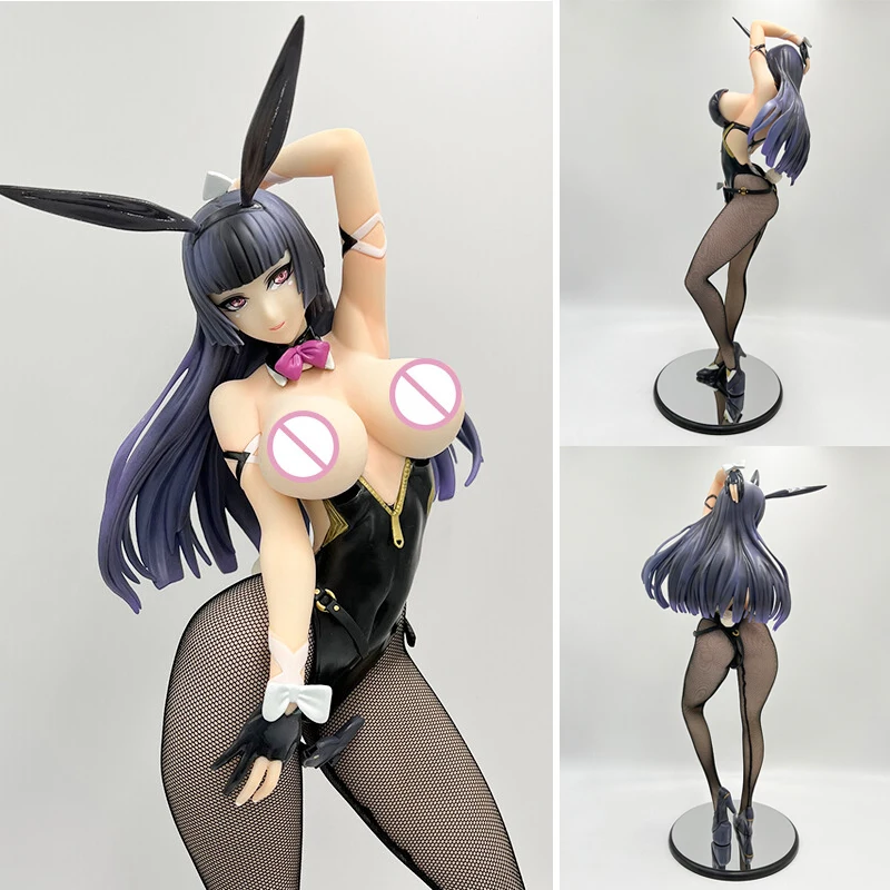 

43CM Anime Native BINDing Hinasawa Tomoka No Zettai Joousei 1/4 Bunny Girl PVC Action Figure Collection Model Toys Gift Ornament