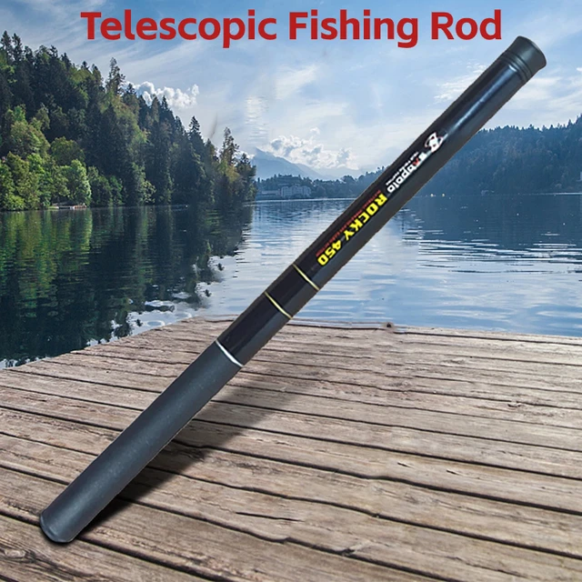 Ultralight Telescopic Fishing Rod Fiberglass 2.1/2.4/2.7/3.6M Hand