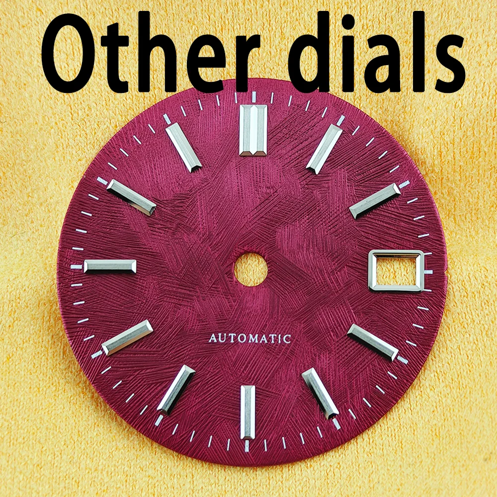 Custom Blue Luminous Multi-Color Calendar Watch Dial Replacement Accessory