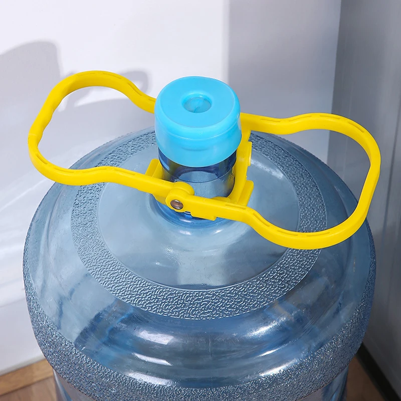 Plastic Bucket Holder 5 Gallon Water Bottle Handle Thickened Lifter Portable Ring Handle Drinking Water Bucket Carrier