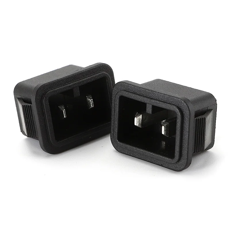 C14 car refrigerator two core AC socket charge DB-14 general DC dual DC power outlet