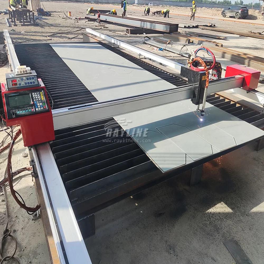 Factory Price Portable Gantry CNC 1525 Metal Plasma Cutting Machine Carbon/Stainless Steel Plasma Cutter Double Track Rails 3