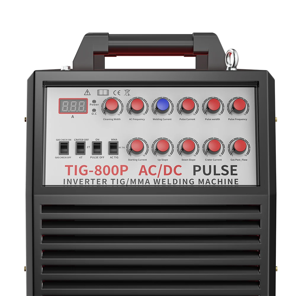 Tig Stainless Steel Welding Machine Inverter Tig Welding Machine TIG-800 Tig Welder Ac Dc Inverter Pulse Mig Welder 6